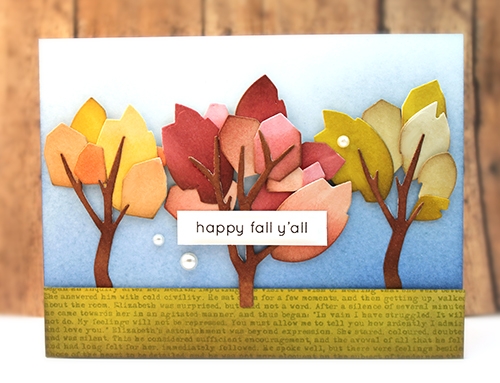 Windy - Autumn Craft Die