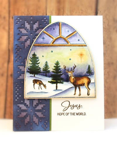 Frozen Vista Cut Out - Christmas Craft Die