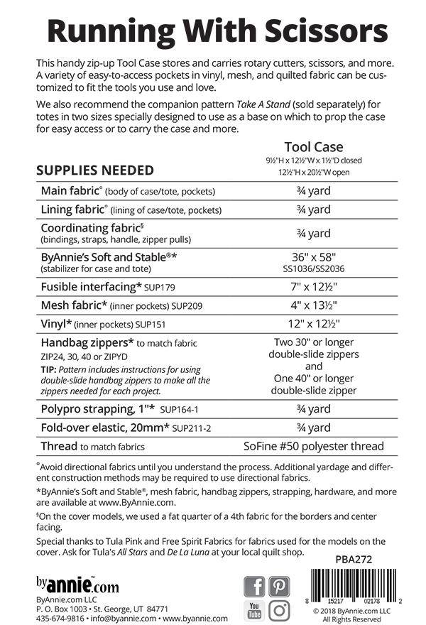 Running With Scissors - Quilt Pattern