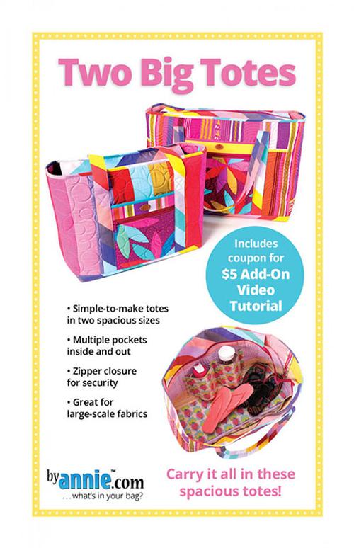 Two Big Totes - Sewing Pattern