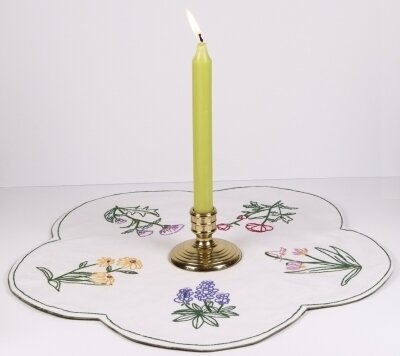 Wildflowers Table Topper - Embroidery Kit