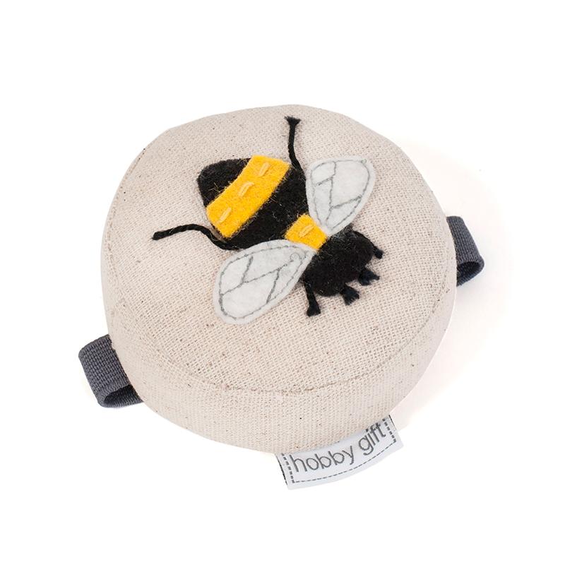 Bee Pincushion With Wrist Strap 