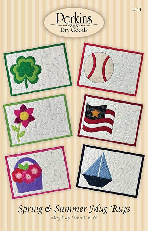 Spring & Summer Mug Rugs - Quilt Pattern