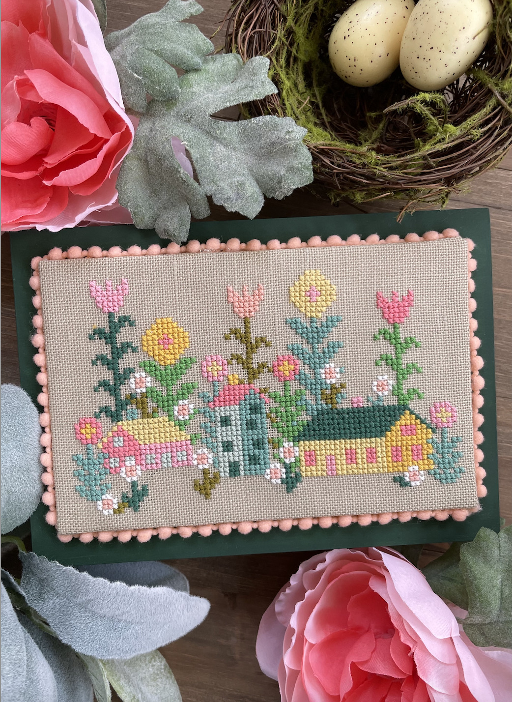 Saltbox Fairy Village - Cross Stitch Pattern