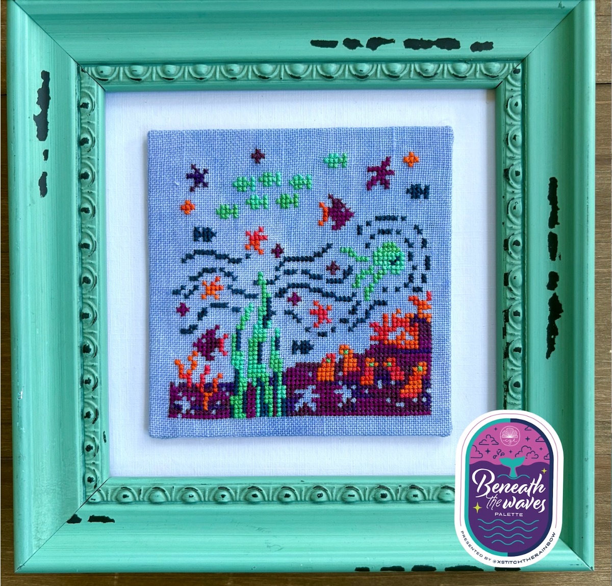 Sea Starry Night XStitch the Rainbow - Cross Stitch Pattern