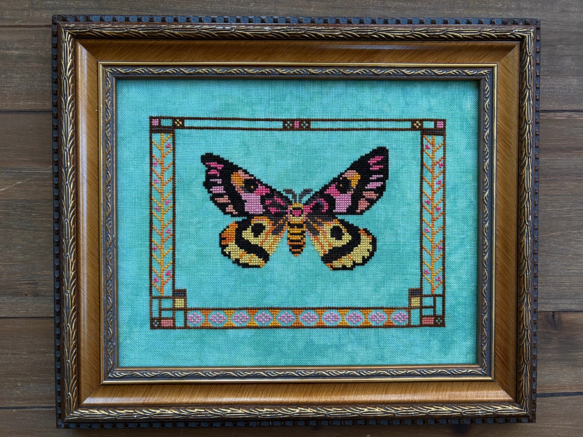 Western Sheep Moth - Cross Stitch Pattern