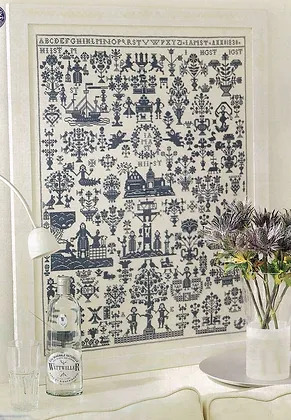 Sampler 1823 - Cross Stitch Kit