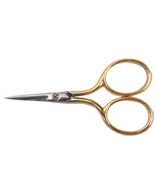 Gold Plated Handle 2 3/4" Embroidery Scissors