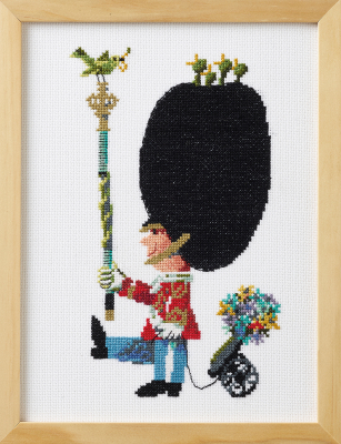 Soldier by Ib Antoni - Cross Stitch Kit