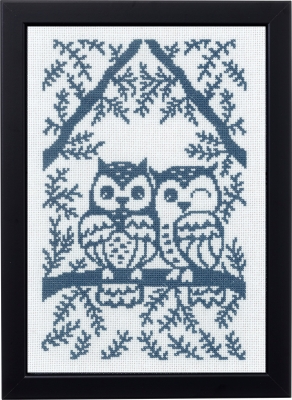 Owls - Cross Stitch Kit