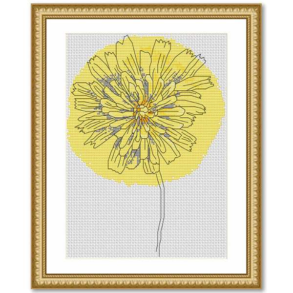 False Dandelion - Cross Stitch Pattern