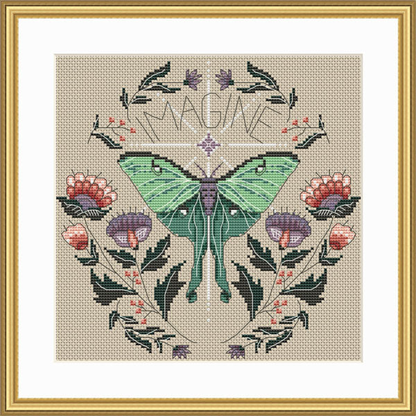 Imagine - Cross Stitch Pattern