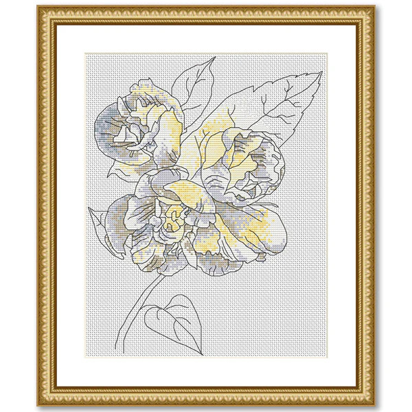 Mock Orange - Cross Stitch Pattern