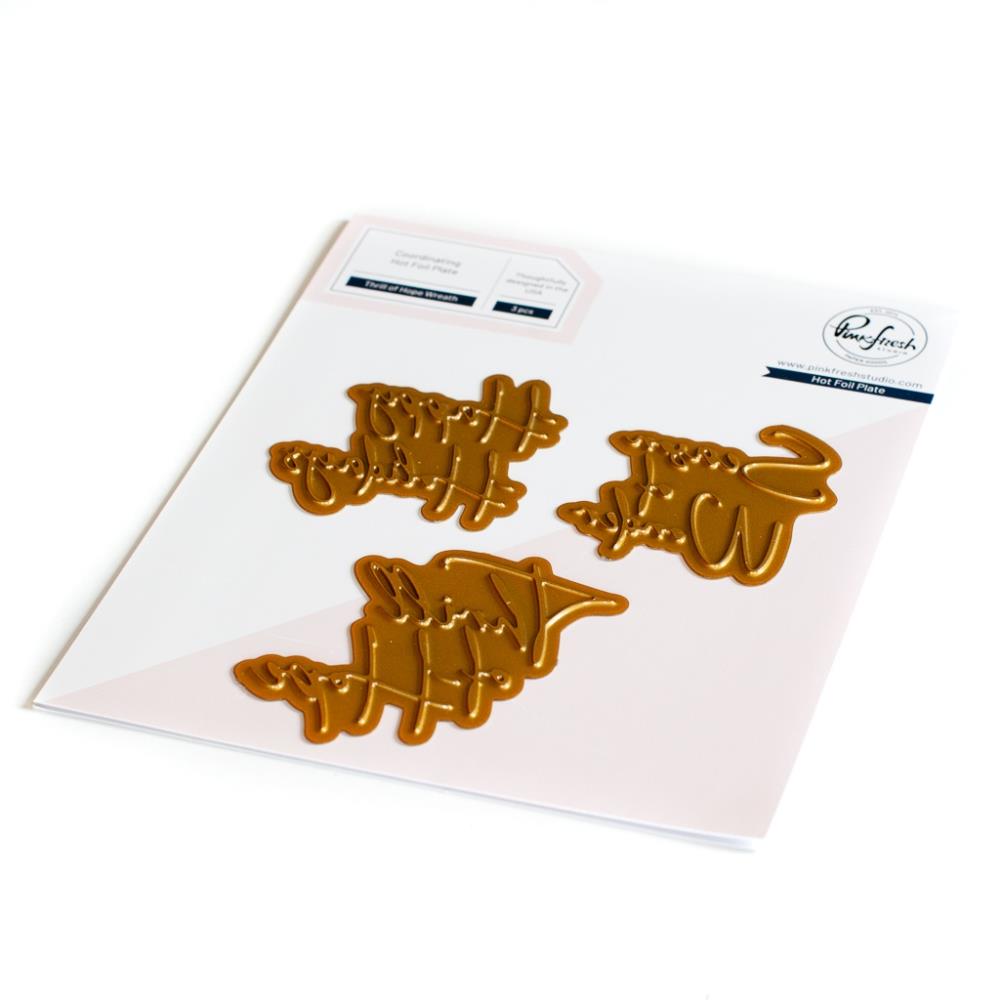 Thrill Of Hope - Hot Foil Plate