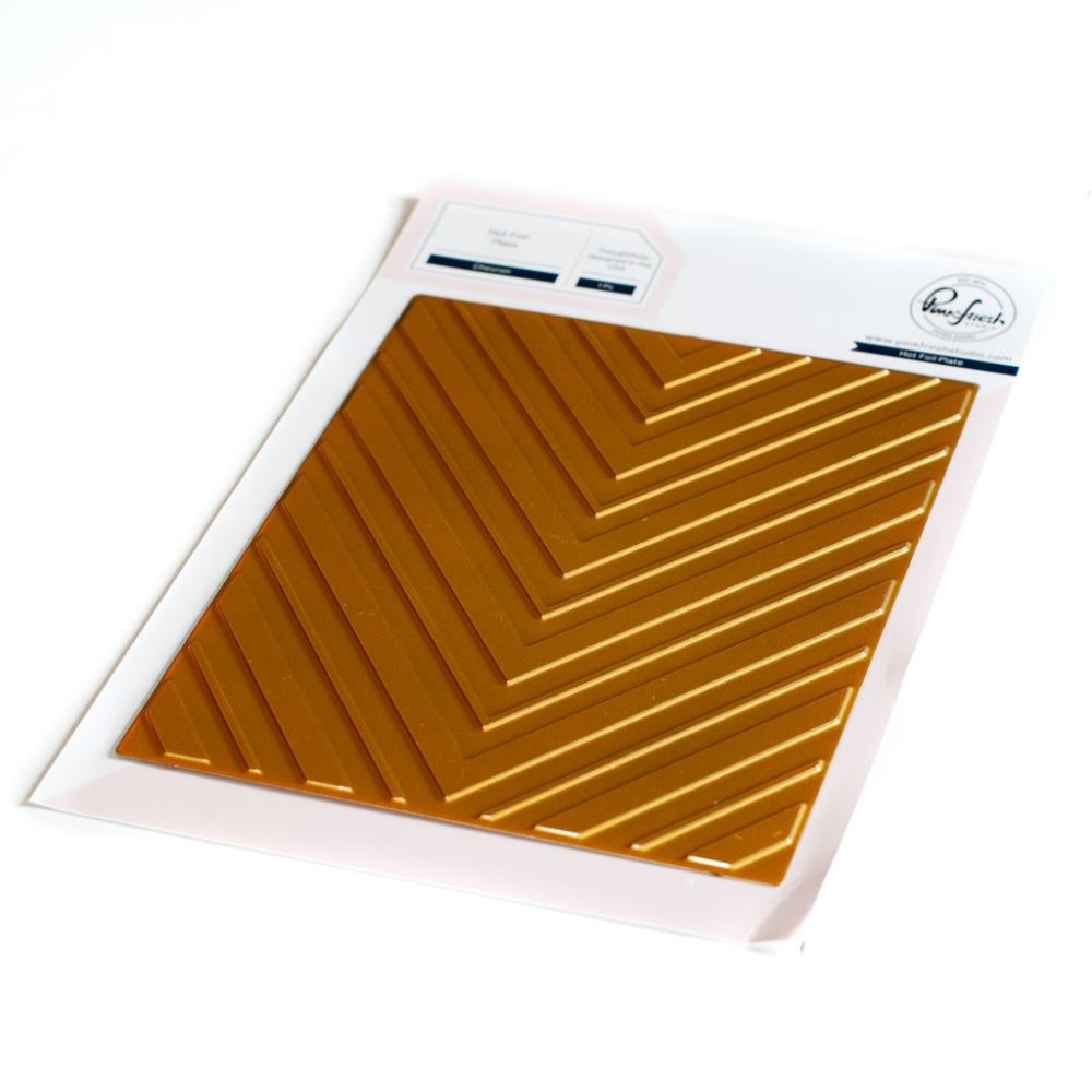 Chevron - Hot Foil Plate