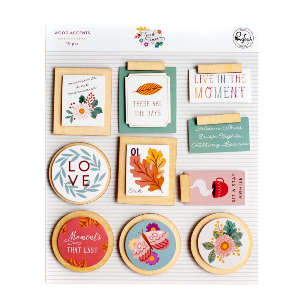 Good Times - Wood Accent Stickers