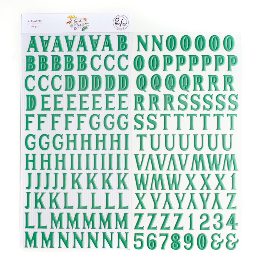 Good Times - Puffy Alpha Stickers