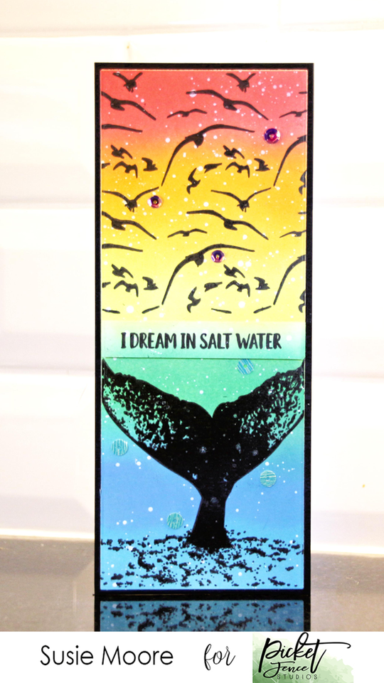 Birds In Flight - Clear Stamp