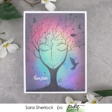 The Sleeping Tree - Clear Stamp