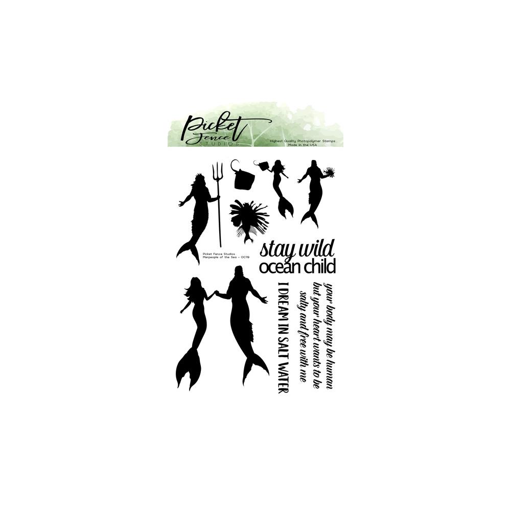 Merpeople Of The Sea - Clear Stamp