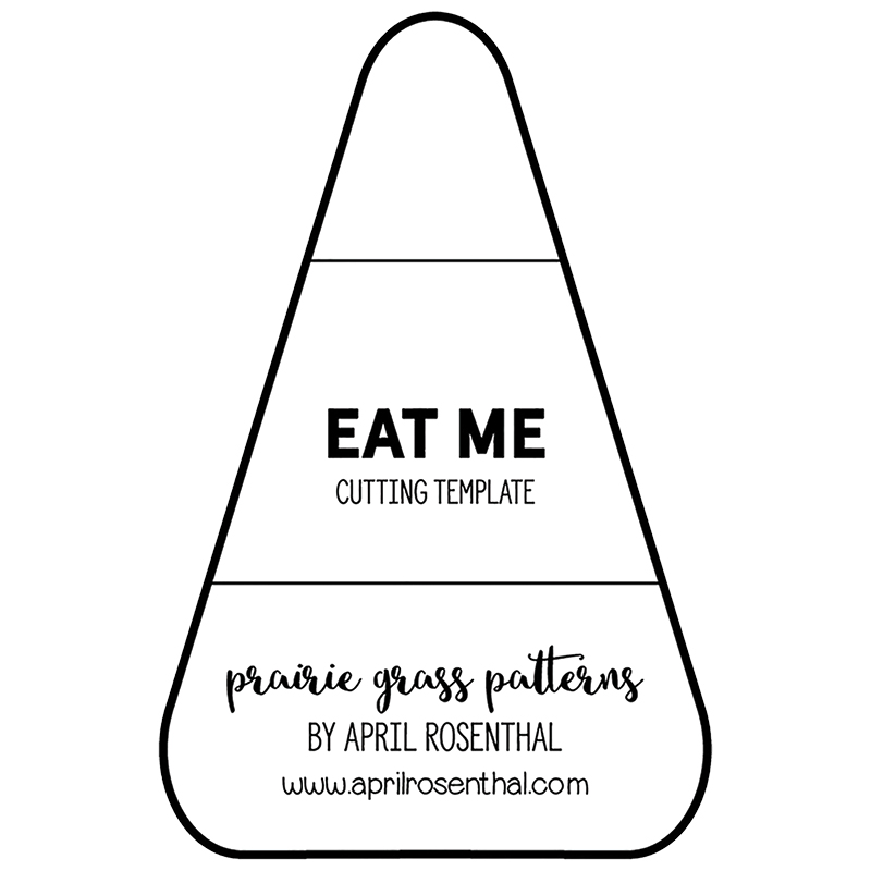 Eat Me Acrylic Quilt Template