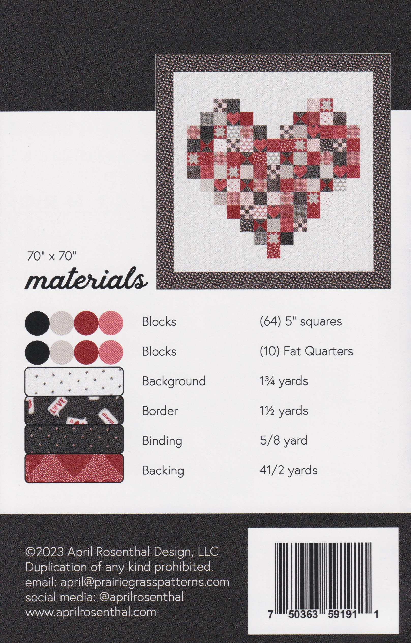 Lovebound - Quilt Pattern