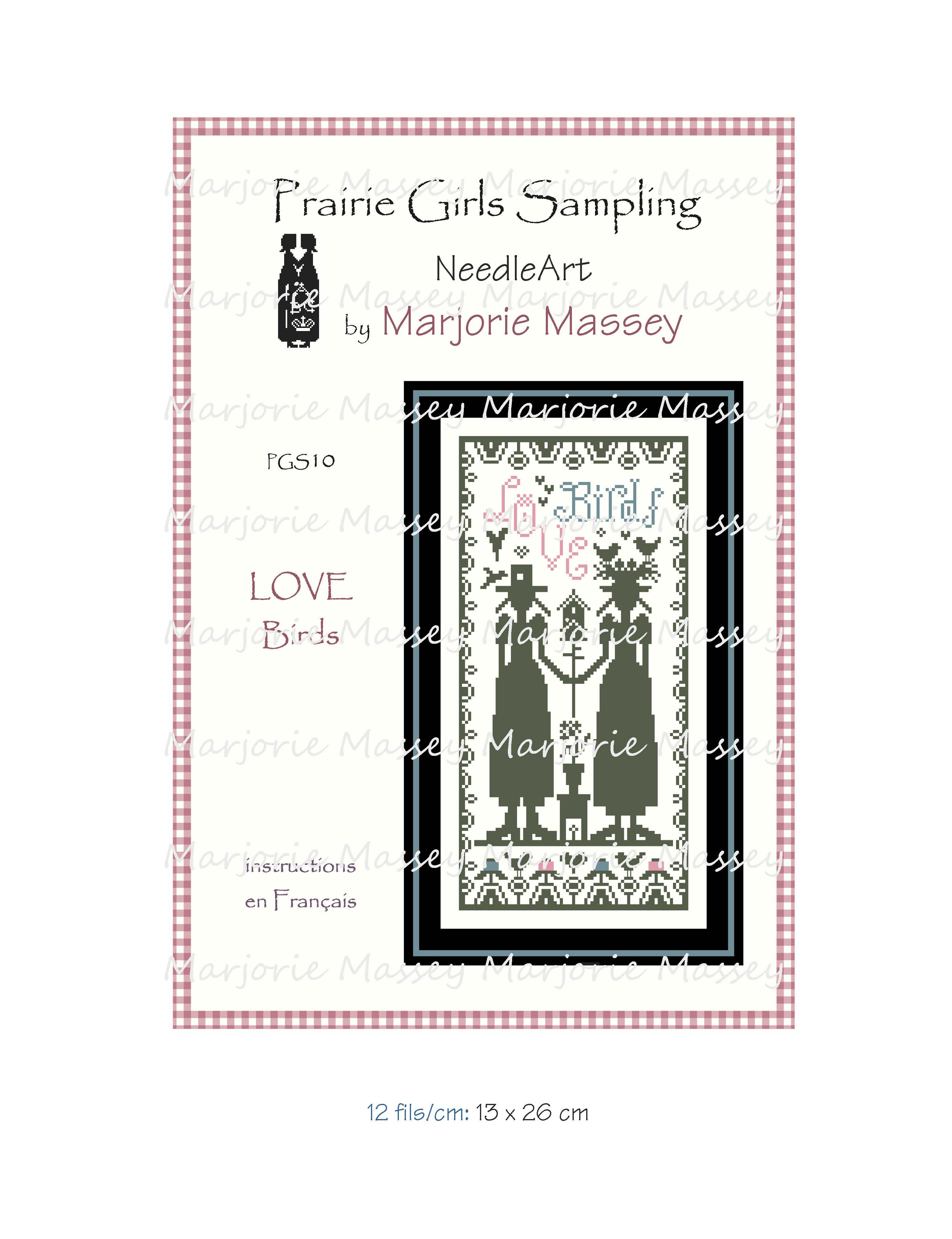Love Birds - Cross Stitch Pattern