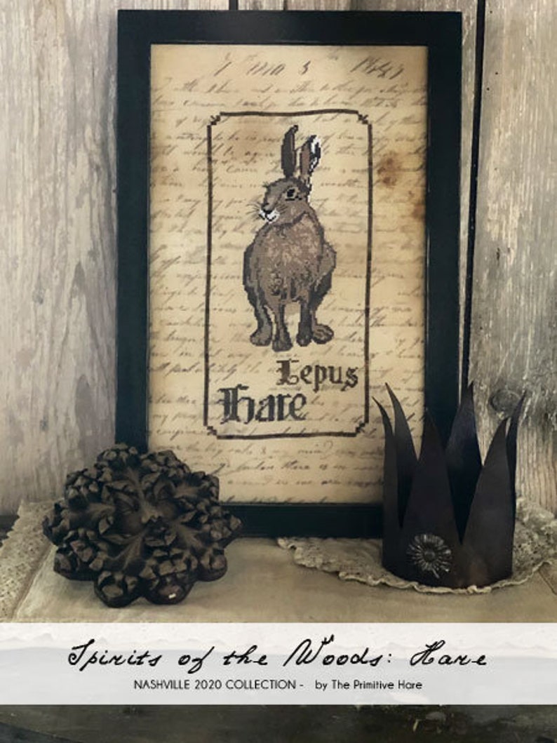 Hare - Spirit of the Woods - Cross Stitch Pattern