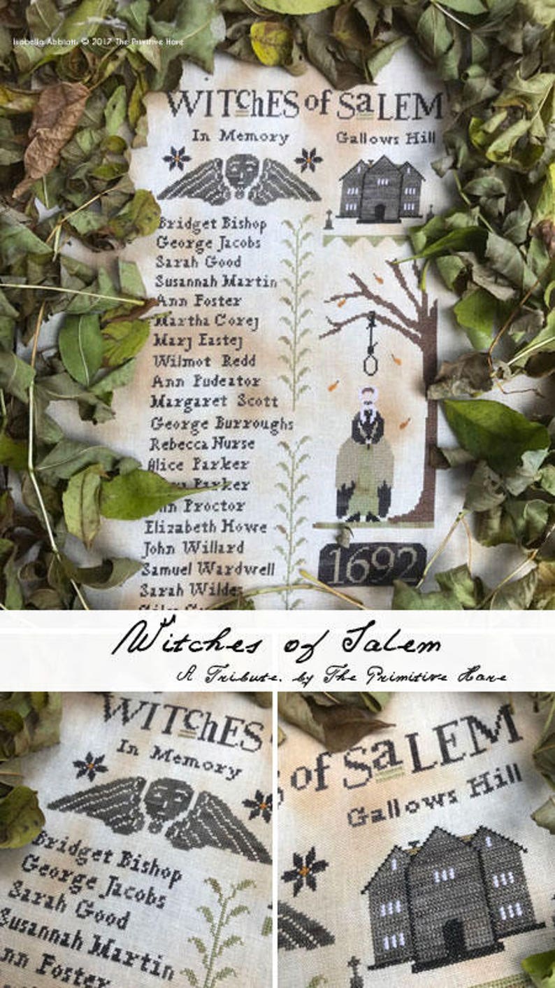 Witches of Salem - Cross Stitch Pattern