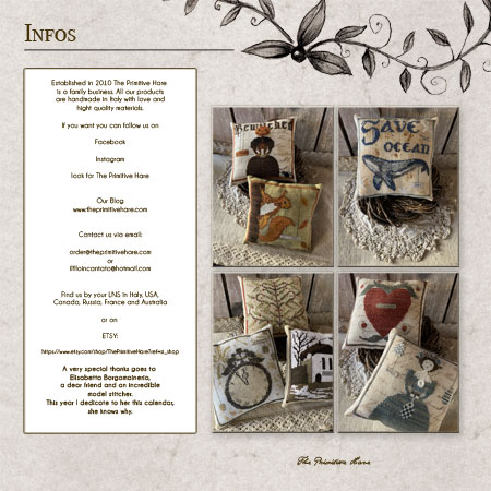 2022 Cross Stitch Calendar - Cross Stitch Pattern