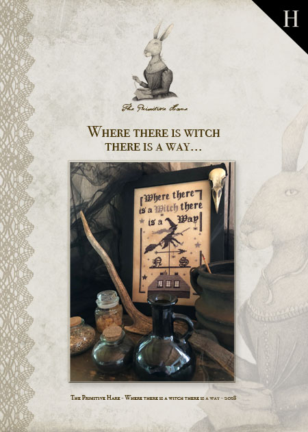 Where There Is A Witch There Is A Way - Cross Stitch Pattern