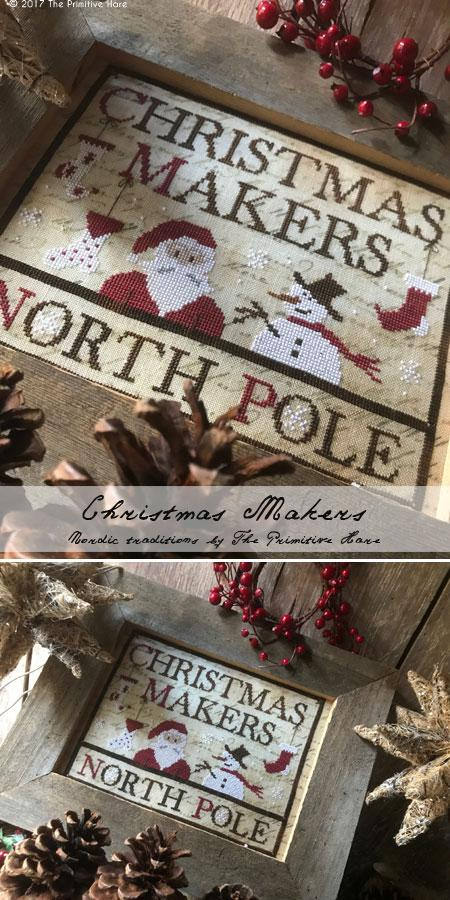 Christmas Makers - Cross Stitch Pattern