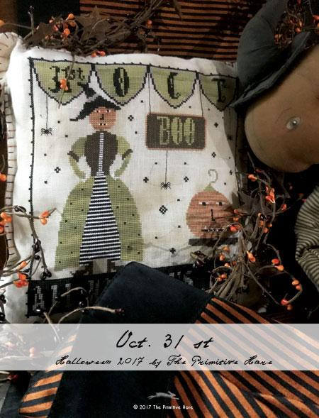 Oct. 31st - Halloween Cross Stitch Pattern