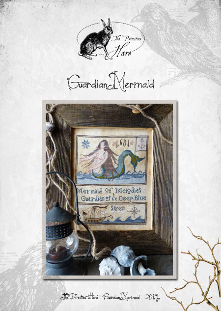 Guardian Mermaid - Cross Stitch Pattern