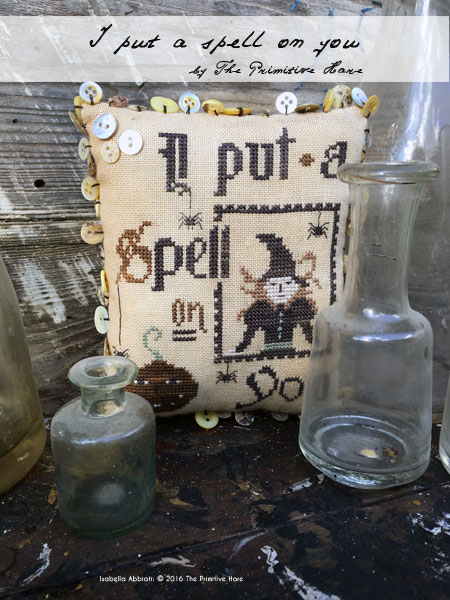 I Put A Spell On You - Halloween Cross Stitch Pattern
