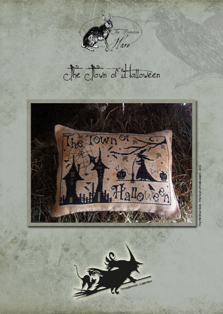 The Town Of Halloween - Cross Stitch Pattern