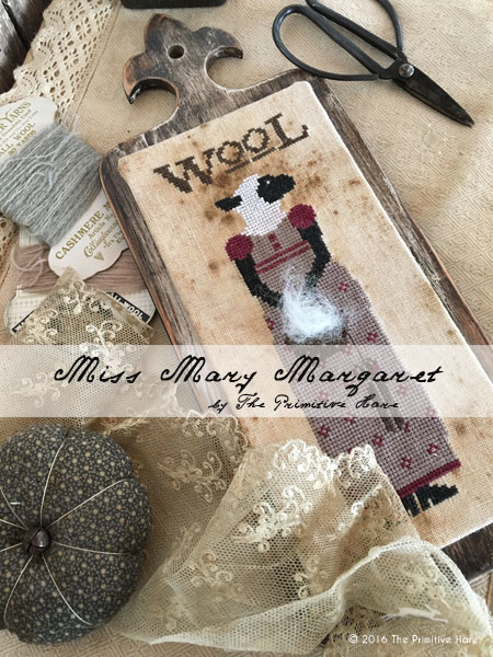 Miss Mary Margaret Wool - Cross Stitch Pattern