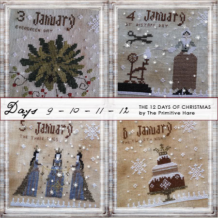 Twelve Days Of Christmas- 4-6 January (9-12 Days)