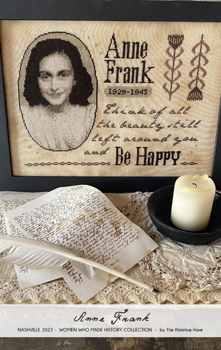 Anne Frank - Cross Stitch Pattern