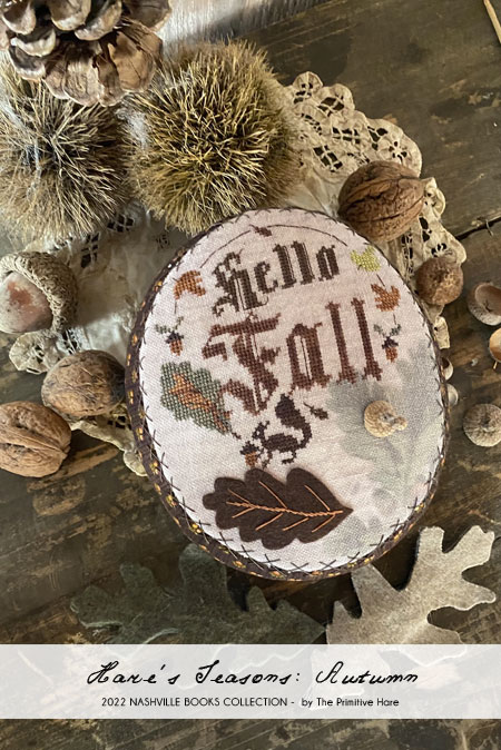 Hare's Seasons - Autumn - Cross Stitch Pattern