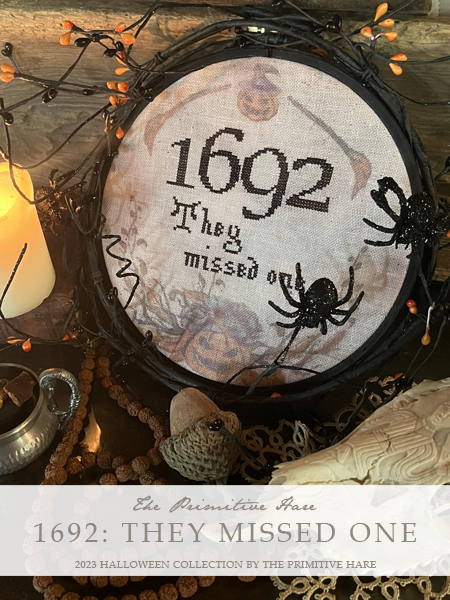 1692 They Missed One - Halloween - Cross Stitch Pattern