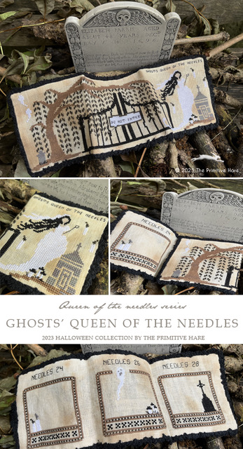 Ghosts' Queen of the Needles - Cross Stitch Pattern