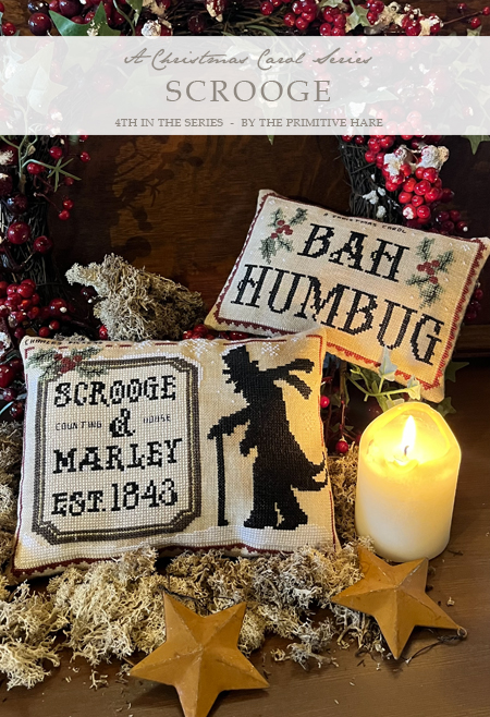 Scrooge - Christmas Cross Stitch Pattern