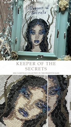 Keeper Of The Secrets - Cross Stitch Pattern
