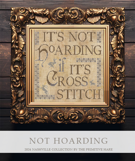 Not Hoarding - Cross Stitch Pattern