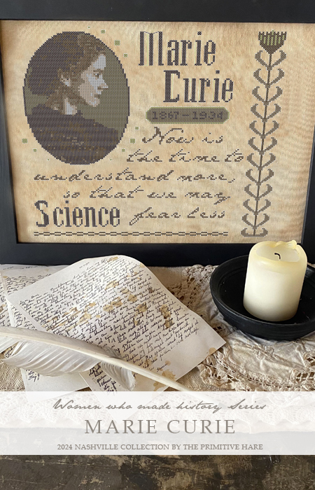 Marie Curie - Cross Stitch Pattern
