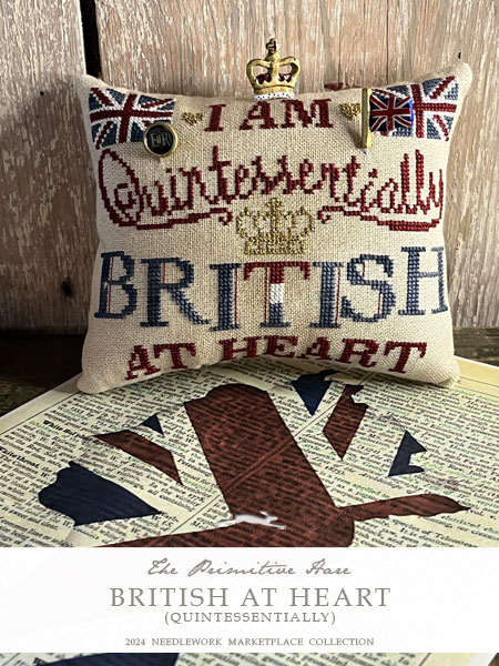 British At Heart - Cross Stitch Pattern