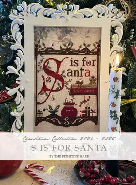 S...Is For Santa - Christmas Cross Stitch Pattern
