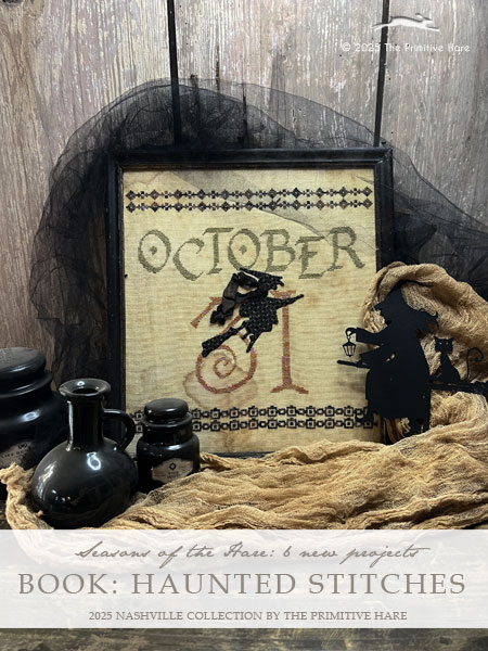 Haunted Stitches - 6 Halloween Cross Stitch Patterns