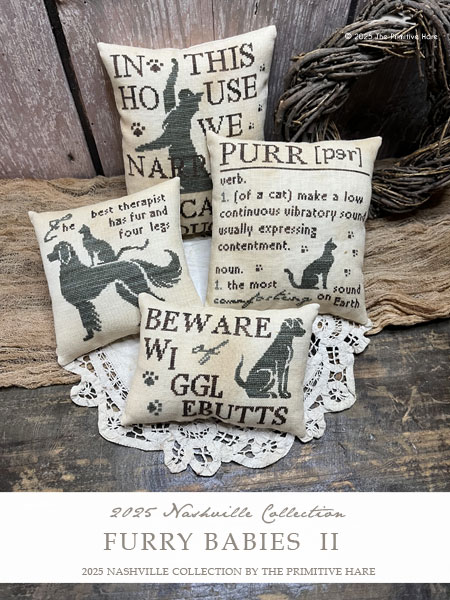 Furry Babies II - Cross Stitch Pattern